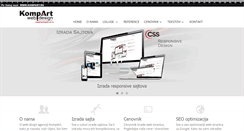 Desktop Screenshot of kompart.co.rs