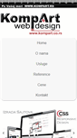 Mobile Screenshot of kompart.rs