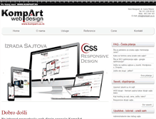 Tablet Screenshot of kompart.rs
